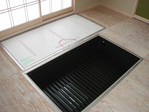 畳 松下 床下収納庫 掘りごたつ